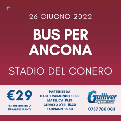 Bus Vasco Ancona 26 Giugno