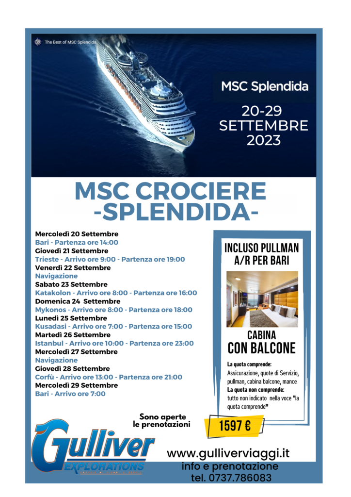 MSC crociere Splendida