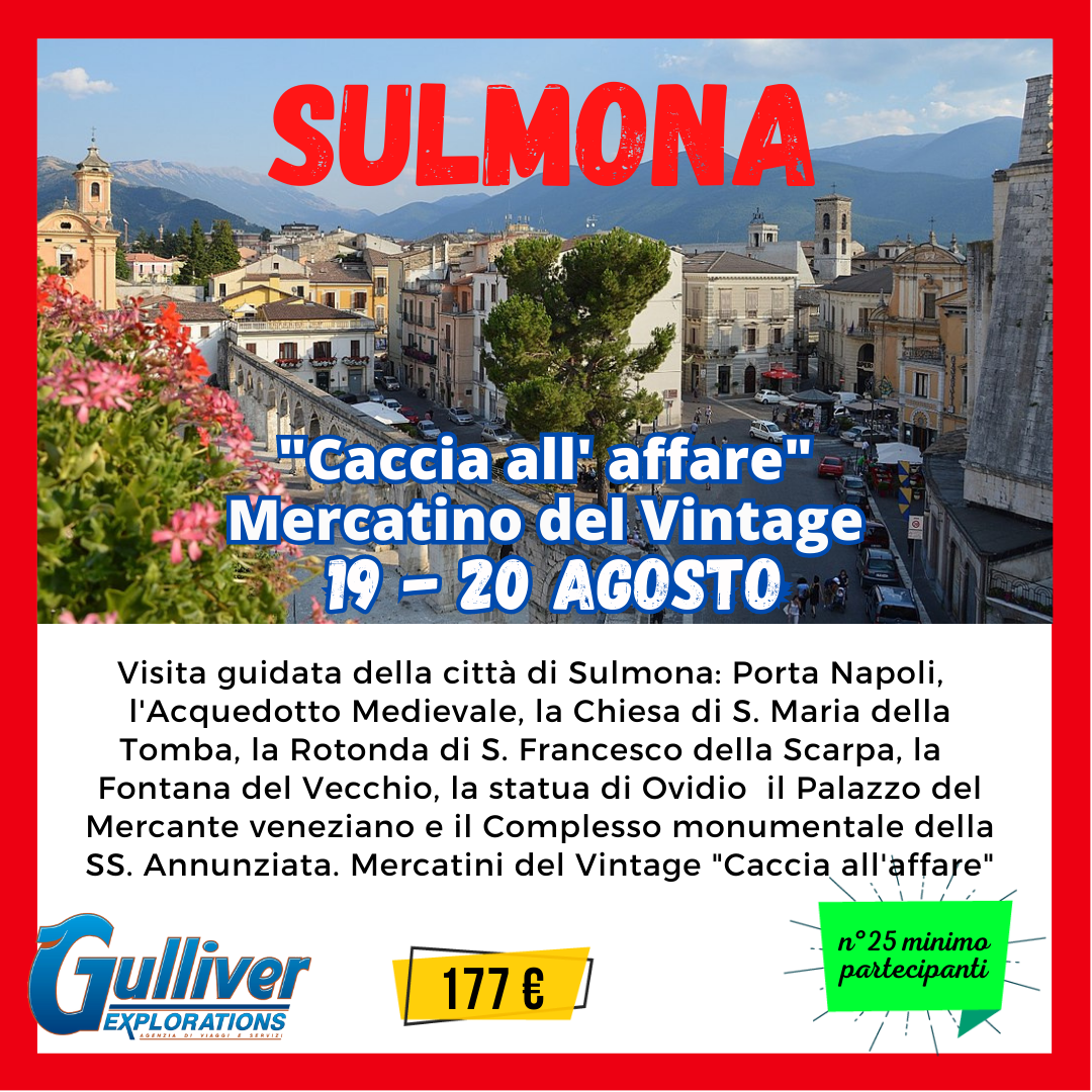 Sulmona e il vintage