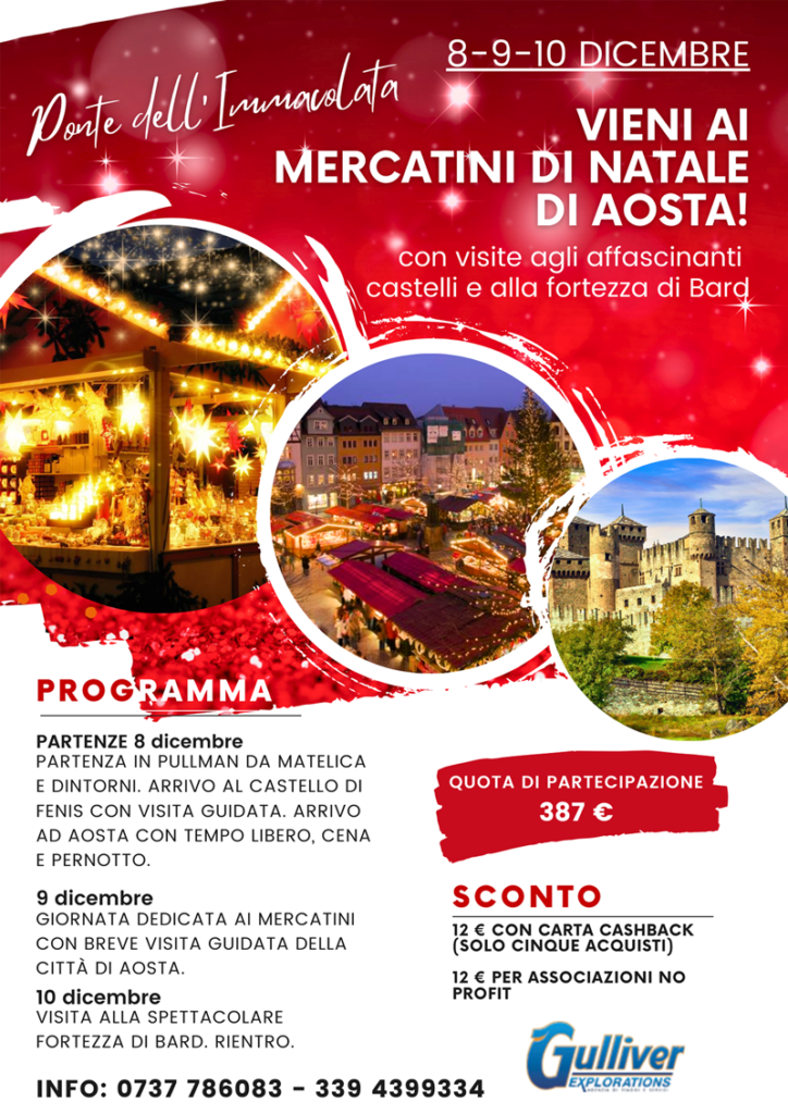 mercatini natale valle d'aosta